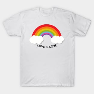 Love has no boundaries: Love is Love T-Shirt